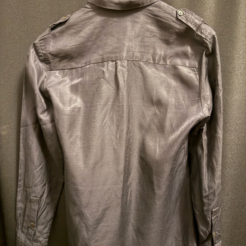 Imogene and Willie - women’s button up blouse. Dark Navy. - Picture 3 of 5